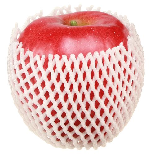 Artikel Deco Æblerød Kunstig frugt Real Touch 9cm