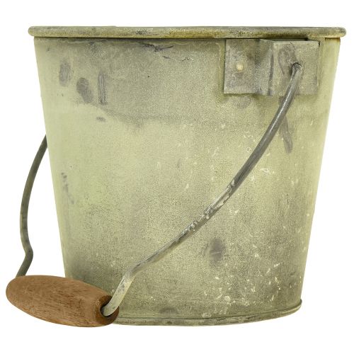 Artikel Dekorativ spand metal rust vintage Ø15/17,5/22 cm sæt af 3