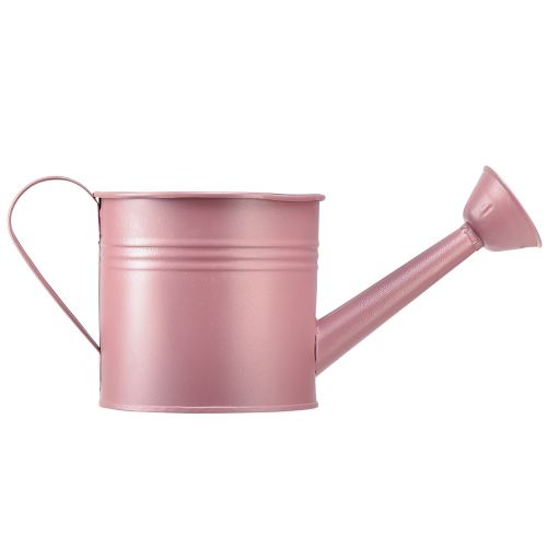 Artikel Dekorativ vandkande pink metal plantekasse Ø13,5cm H12,5cm