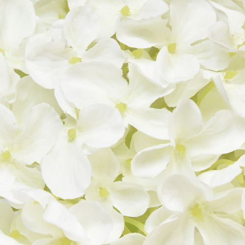 Artikel Dekorativ hortensia kunstig hvid sneboldhortensia 65cm