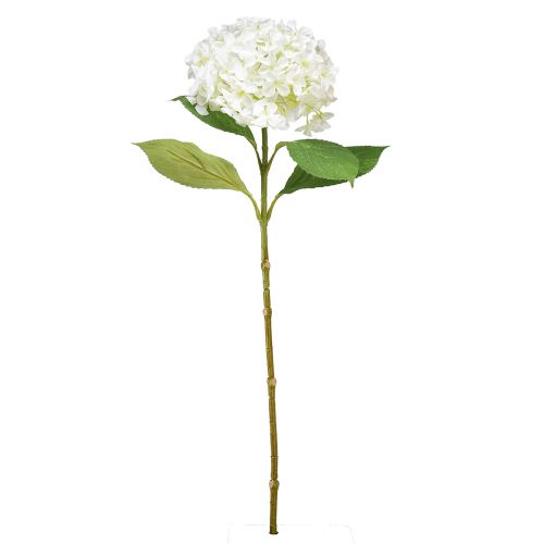 Artikel Dekorativ hortensia kunstig hvid sneboldhortensia 65cm