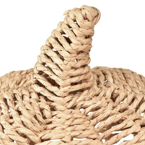 Artikel Dekorativ græskar raffia naturlig rustik efterårsdekoration Ø25cm H25cm
