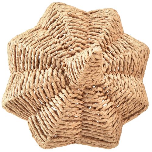 Artikel Dekorativ græskar raffia naturlig rustik efterårsdekoration Ø25cm H25cm