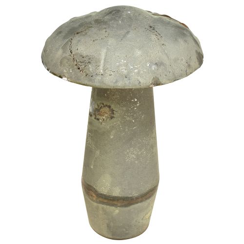 Floristik24 Dekorativ svampe metal efterårsgrøn rust vintage 30cmx50cm
