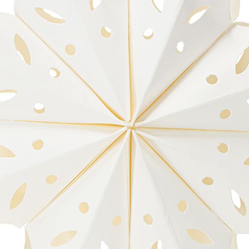 Artikel Elegante papirsnefnug til vinter- og julepynt