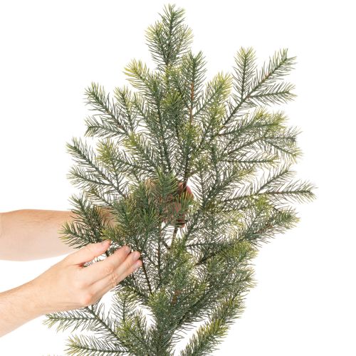 Kunstig grangren-guirlande til kreativ blomsterdekoration, 175 cm | Floristik24.dk