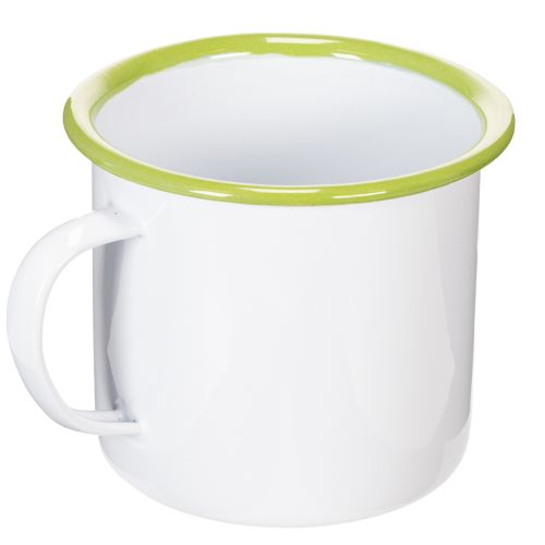 Dekorativ krus/urtepotte, emaljeret, Ø11,5 cm H10 cm | Floristik24.dk