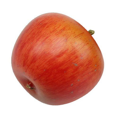 Floristik24 Dekorative æbler orange 4cm 6stk