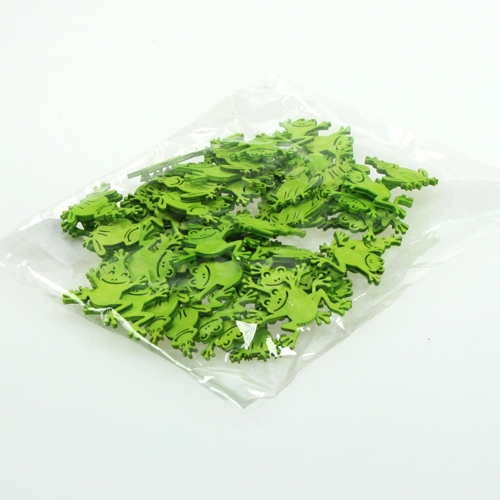 Floristik24 Scatter dekoration træfrø grøn 4cm 72 stk