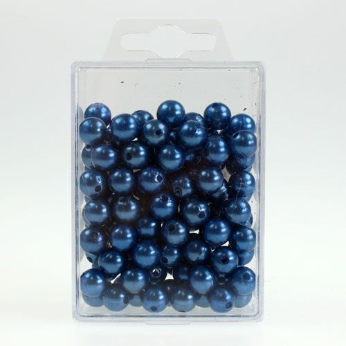 Artikel Pynteperler Ø10mm blå 115 stk