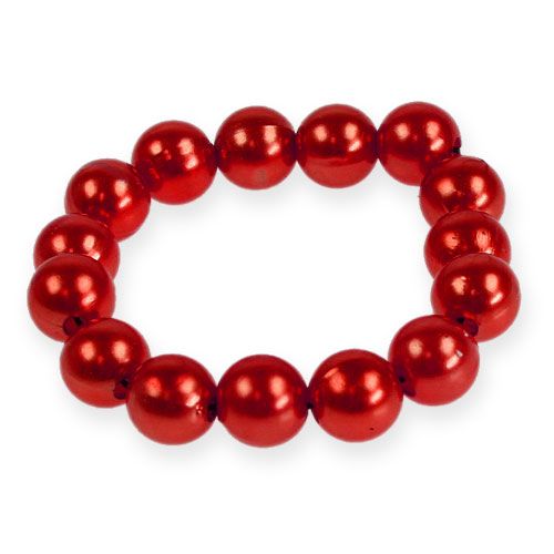Artikel Pynteperler Ø10mm rød 115 stk