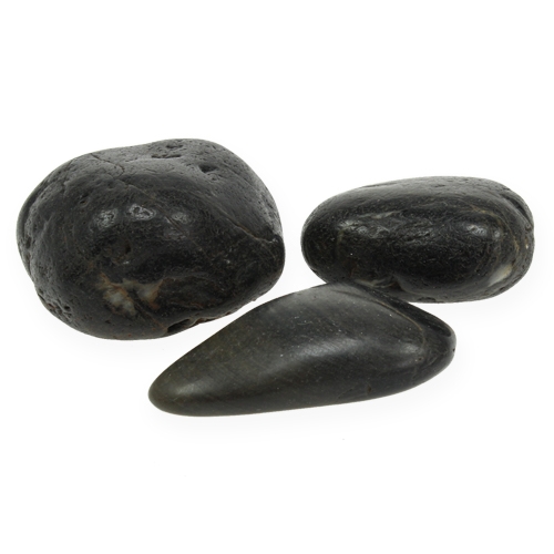 Floristik24 Dekorative sten sort 9cm 1 kg