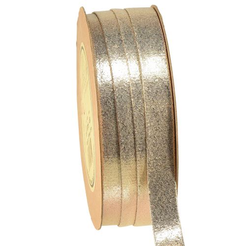 Artikel Dekorativt bånd guld metallisk dekorativt bånd smykkebånd B15mm L15m