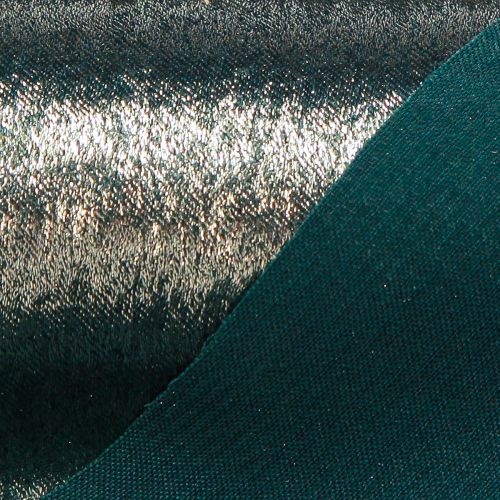 Artikel Dekorativt bånd grønt guld flosset vintage B28cm L2,5m