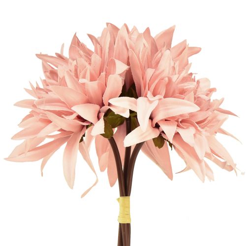 Floristik24 Dekorative blomster dahlia kunstig pink blomst Ø15cm L28cm 3 stk.