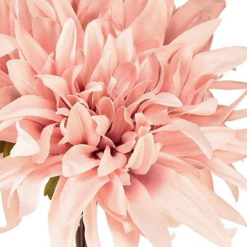 Artikel Dekorative blomster dahlia kunstig pink blomst Ø15cm L28cm 3 stk.