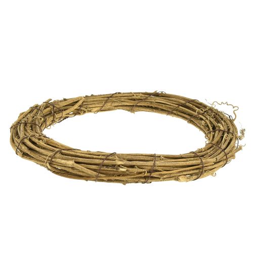 Artikel Dekorativ krans ranke krans natur krans blank Ø25cm 4 stk