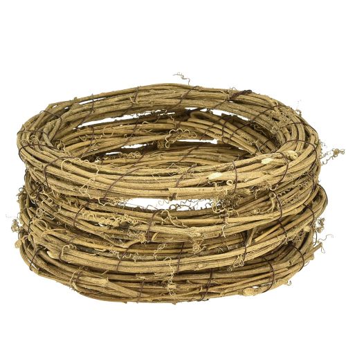 Artikel Dekorativ krans ranke krans natur krans blank Ø25cm 4 stk