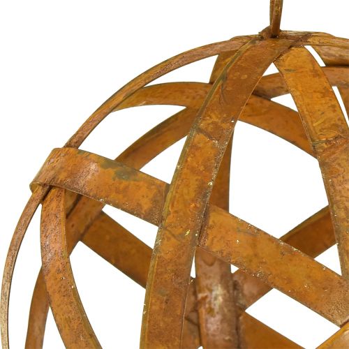 Artikel Dekorativ metalkuglerust til dekoration af vintage Ø20cm