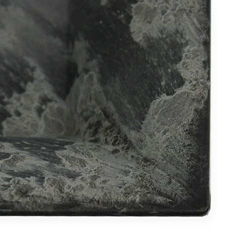 Floristik24 Plastplade 20 cm x 20 cm firkantet antracit 6stk