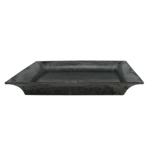 Floristik24 Plastplade 20 cm x 20 cm firkantet antracit 6stk