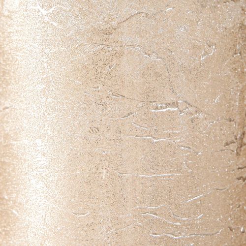 Artikel Ensfarvede lys platin 70x120mm 4 stk