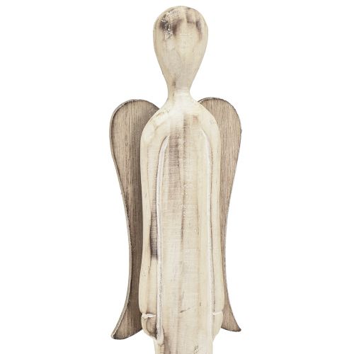 Floristik24 Engel træfigur jule hvidvasket H46cm 2 stk