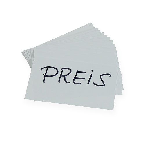 Udskiftelige skilte / udskiftningsskilte 80 x 48mm