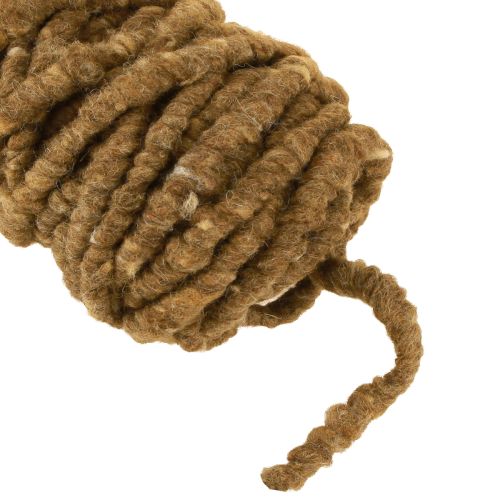 Artikel Filtsnor fleece Mirabell 25m brun
