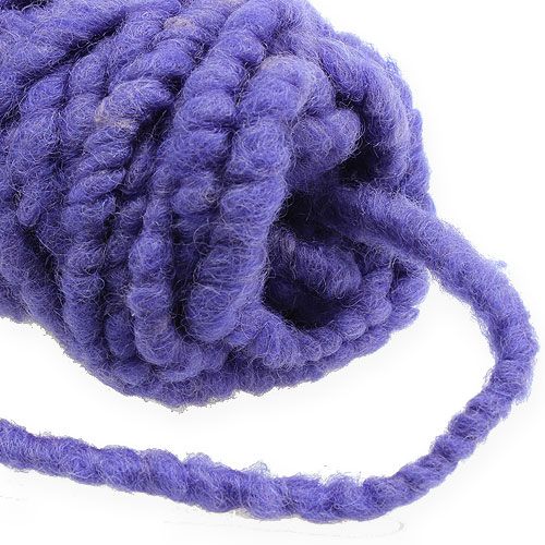 Artikel Filtsnorfleece Mirabell 25m lilla