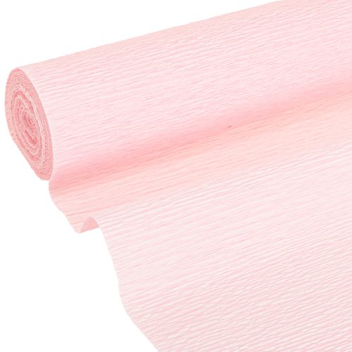 Floristik24 Blomsterhandler crepepapir lyserødt 50x250cm