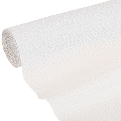 Floristik24 Blomsterhandler crepepapir hvidt 50x250cm