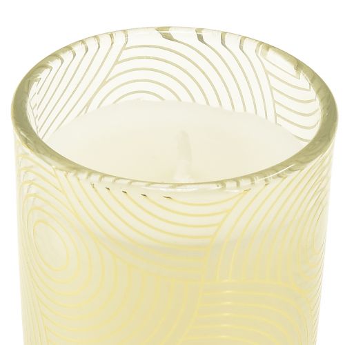 Artikel Gavesæt rumduft duftlys i glas vanilje duft