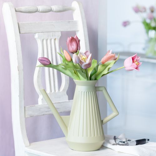 Floristik24 Vandkande Olivengrøn Aftagelig bruserurtepotte 42cm 9L