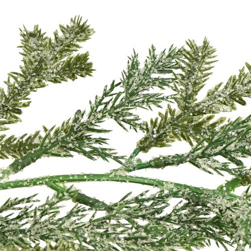 Artikel Naturtro granguirlande længde 180 cm - perfekt til festlig indretning, frisk grøn, ideel til jul og højtider