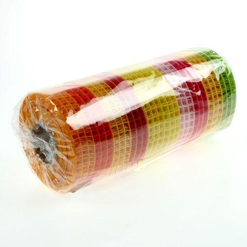 Floristik24 Gittertape 4,5cm x 10m tofarvet 5 ruller