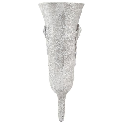 Artikel Gravvase grå Vase til stikke Calla-motiv H32,5cm