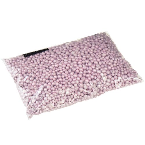 Artikel Strålende dekorative perler 4mm - 8mm lergranulat pink 1l