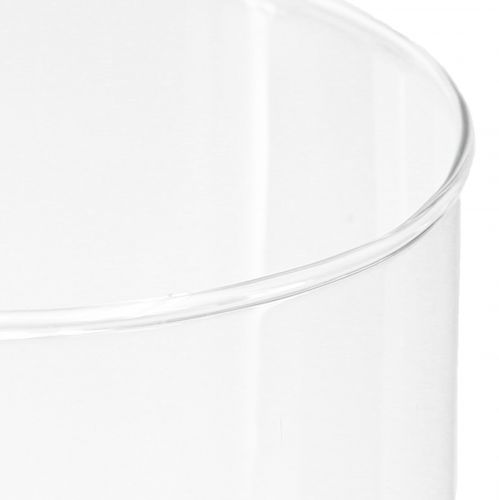 Floristik24 Høj glasvase konisk blomstervase glas 30cm Ø10,5cm