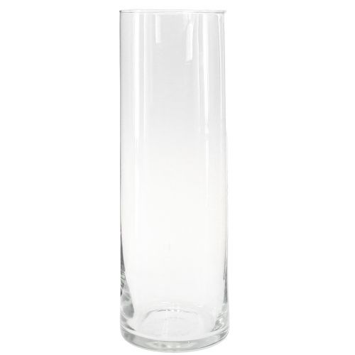 Artikel Høj glasvase konisk blomstervase glas 30cm Ø10,5cm