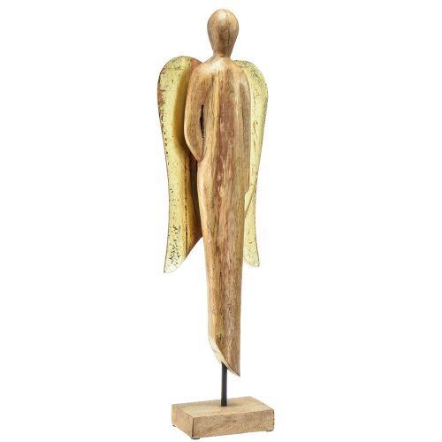 Floristik24 Træ engel træfigur engle dekoration naturguld 17×9×60cm