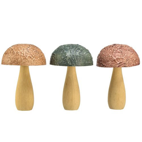 Artikel Træsvampe dekorative svampe efterårsdekoration træ assorteret 11×7,5cm 3 stk.