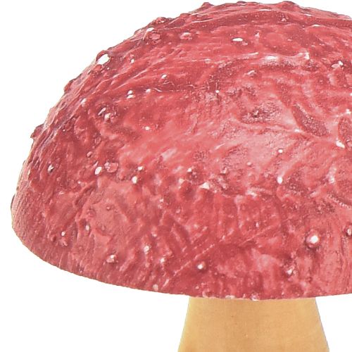 Artikel Træsvampe dekorative svampe borddekoration efterårsrød natur 5×6cm 9stk
