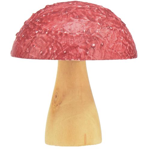 Artikel Træsvampe dekorative svampe borddekoration efterårsrød natur 5×6cm 9stk