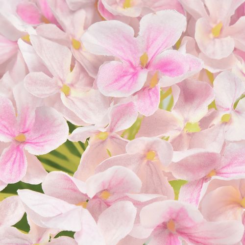 Floristik24 Hortensia kunstig lys pink kunstig blomst pink Ø15,5cm 45cm