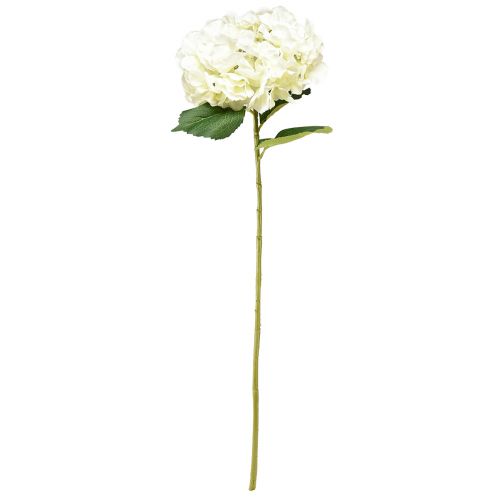 Artikel Kunstig hortensia gigant dekorativ blomst hvid Ø23cm L84cm