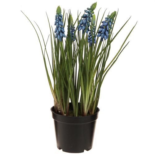 Artikel Kunstige hyacinter i blå potte 24cm