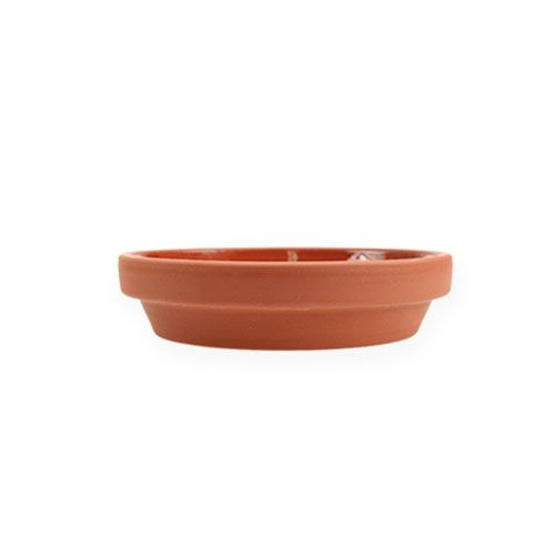 Floristik24 Coaster terracotta ler Ø7cm