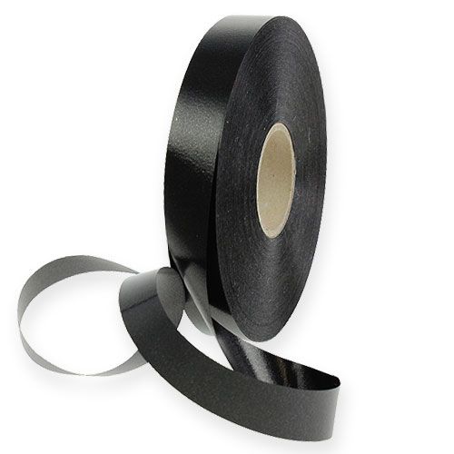 Krøllebånd sort 19mm 100m