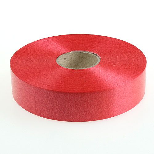 Artikel Krøllebånd 30mm 100m rød